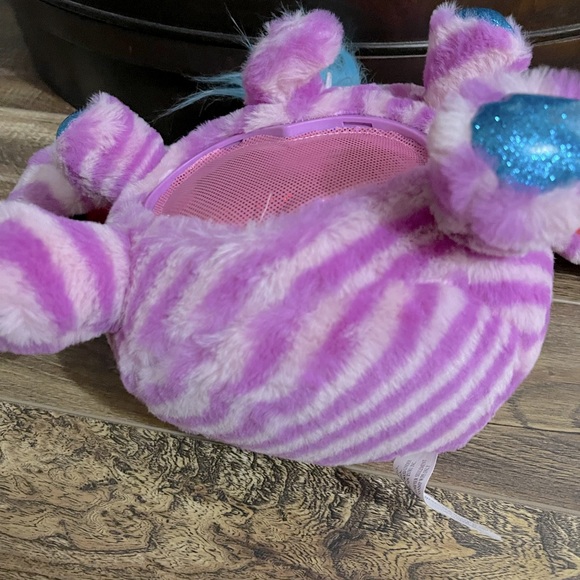 Rainbocorns Purple Unicorn Elephant w Wings - Picture 2 of 6
